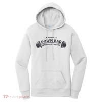 Now Im Down Bad Crying At The Gym Ttpd Album Women's Hoodie thumb 0