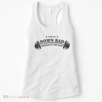 Now Im Down Bad Crying At The Gym Ttpd Album Women's Tank Top thumb 0