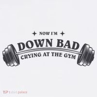 Now Im Down Bad Crying At The Gym Ttpd Album Women's Tank Top thumb 5