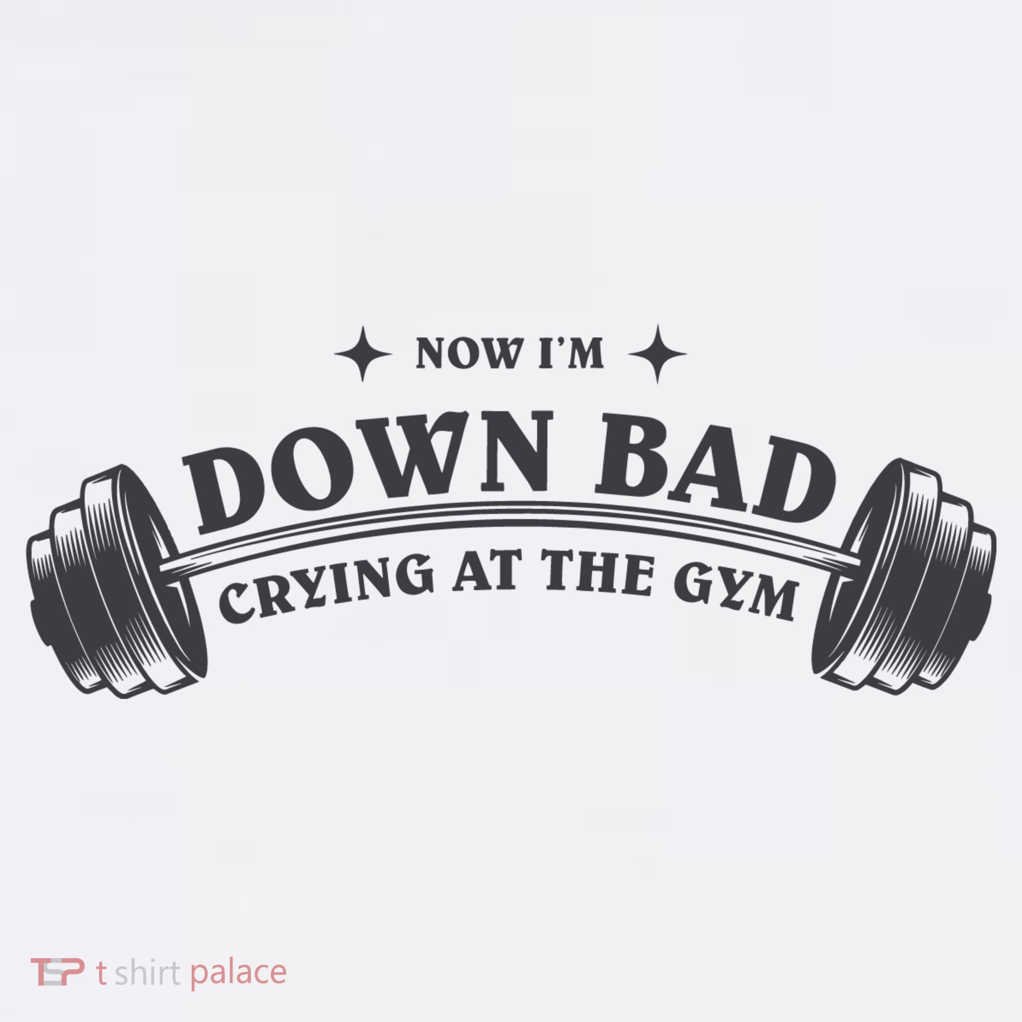 Now Im Down Bad Crying At The Gym Ttpd Album Women's Tank Top