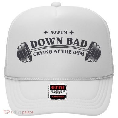 Now Im Down Bad Crying At The Gym Ttpd Album Hat
