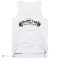 Now Im Down Bad Crying At The Gym Ttpd Album Tank Top thumb 0