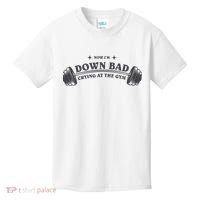 Now Im Down Bad Crying At The Gym Ttpd Album Kids T-Shirt thumb 0