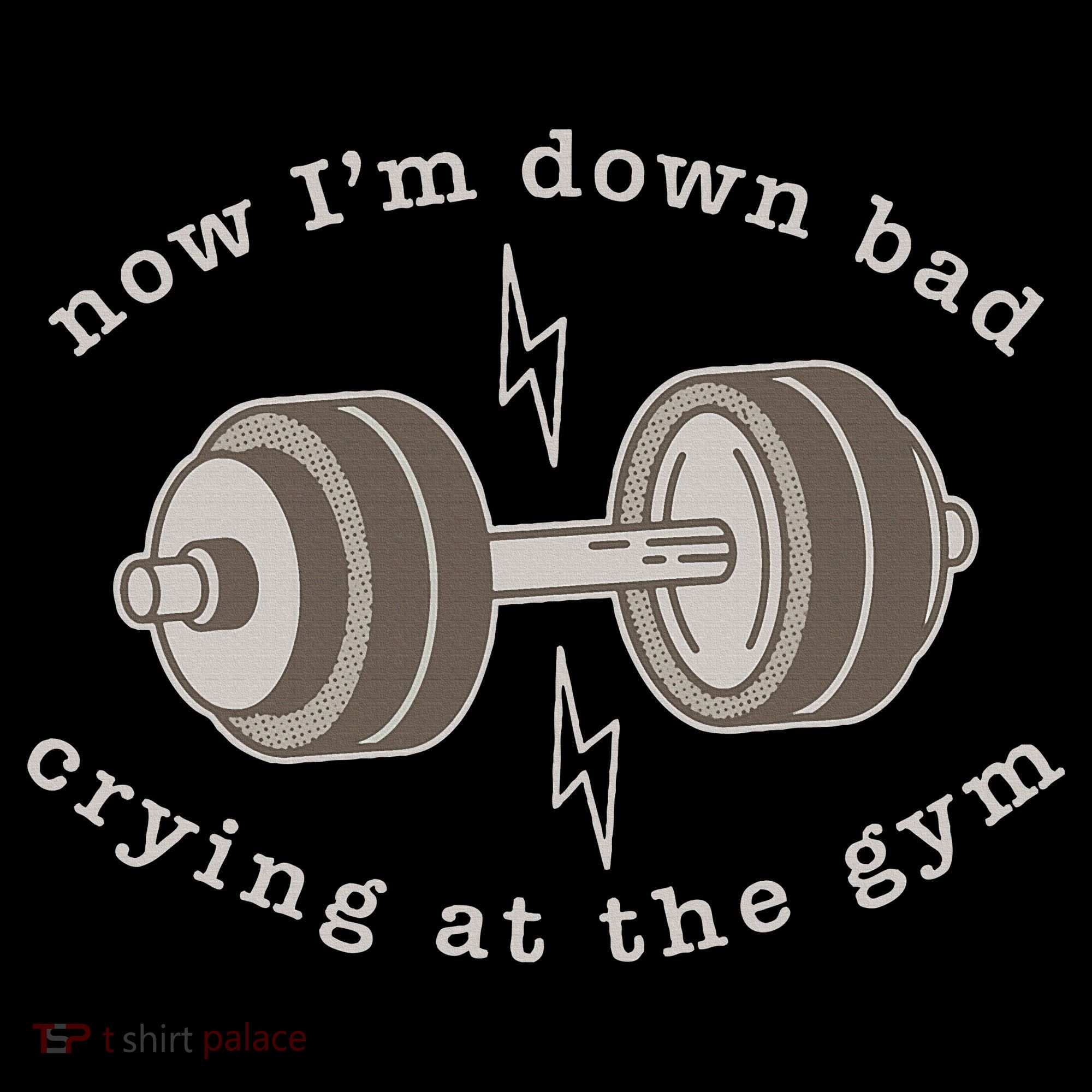 Now IM Down Bad Crying At The Gym Women's Hoodie