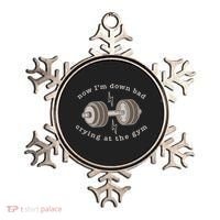 Now IM Down Bad Crying At The Gym Ornament thumb 0