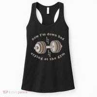 Now IM Down Bad Crying At The Gym Women's Tank Top thumb 0