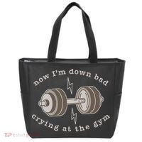 Now IM Down Bad Crying At The Gym Tote Bag thumb 0