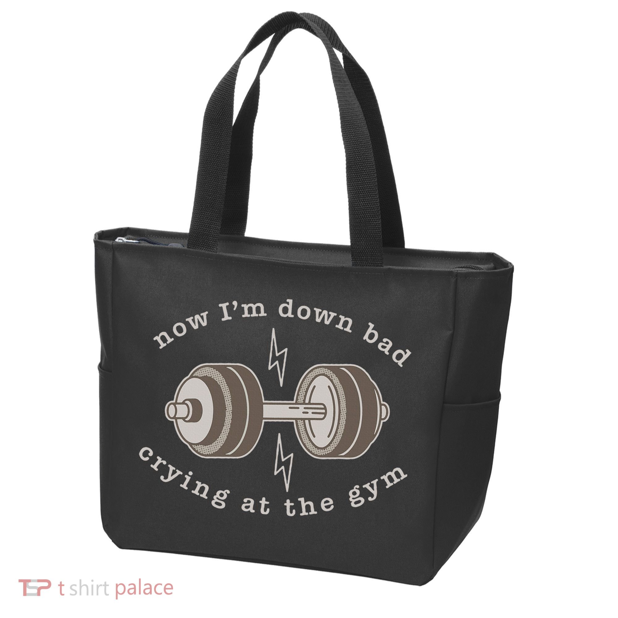 Now IM Down Bad Crying At The Gym Tote Bag
