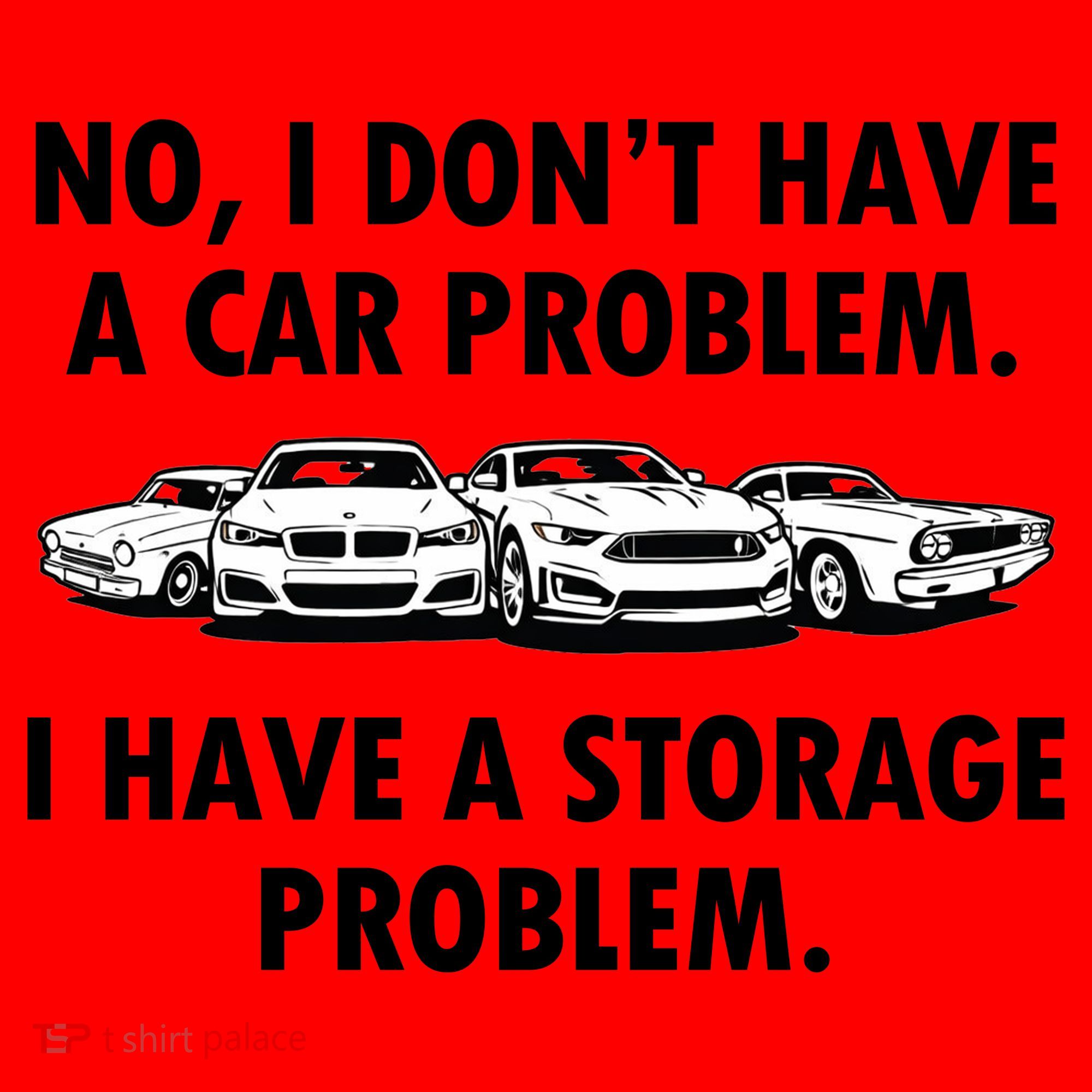 No I Don't Have A Car Problem I Have A Storage Problem Santa Hat