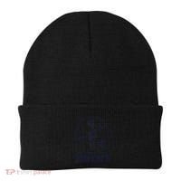 Nowhere In Existence Violence Retro Fantasy Book Dragon Beanie thumb 0