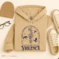 Nowhere In Existence Violence Retro Fantasy Book Dragon Hoodie thumb 4