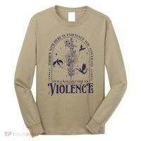 Nowhere In Existence Violence Retro Fantasy Book Dragon Long Sleeve Shirt thumb 0