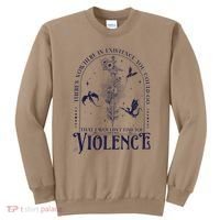 Nowhere In Existence Violence Retro Fantasy Book Dragon Sweatshirt thumb 0