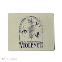 Nowhere In Existence Violence Retro Fantasy Book Dragon Mousepad thumb 0