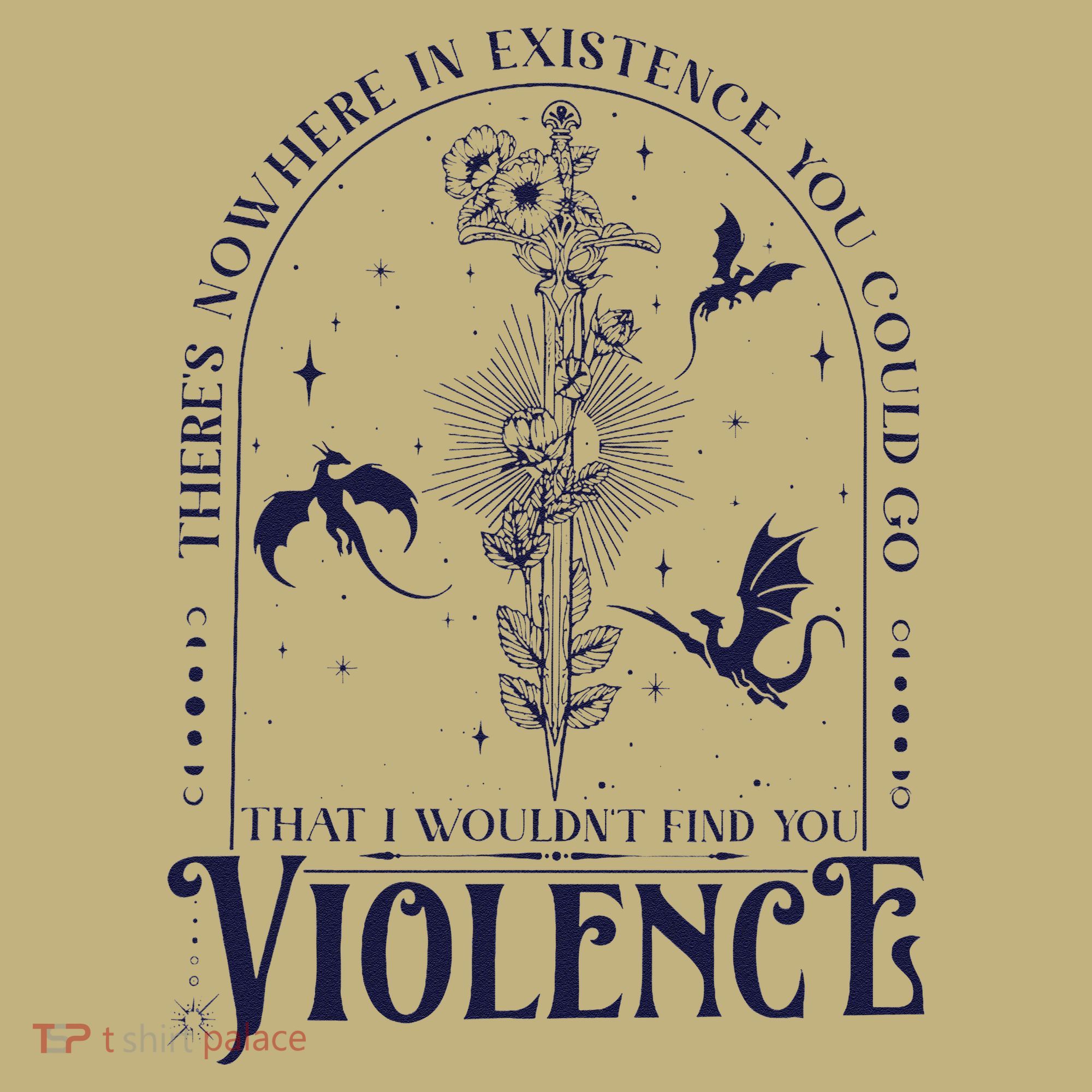 Nowhere In Existence Violence Retro Fantasy Book Dragon Mousepad