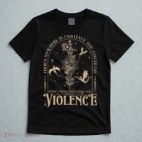 Nowhere In Existence Violence Retro Fantasy Book Dragon T-Shirt thumb 5