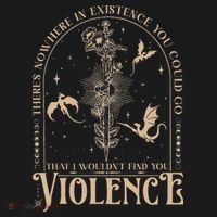 Nowhere In Existence Violence Retro Fantasy Book Dragon Women's Hoodie thumb 2