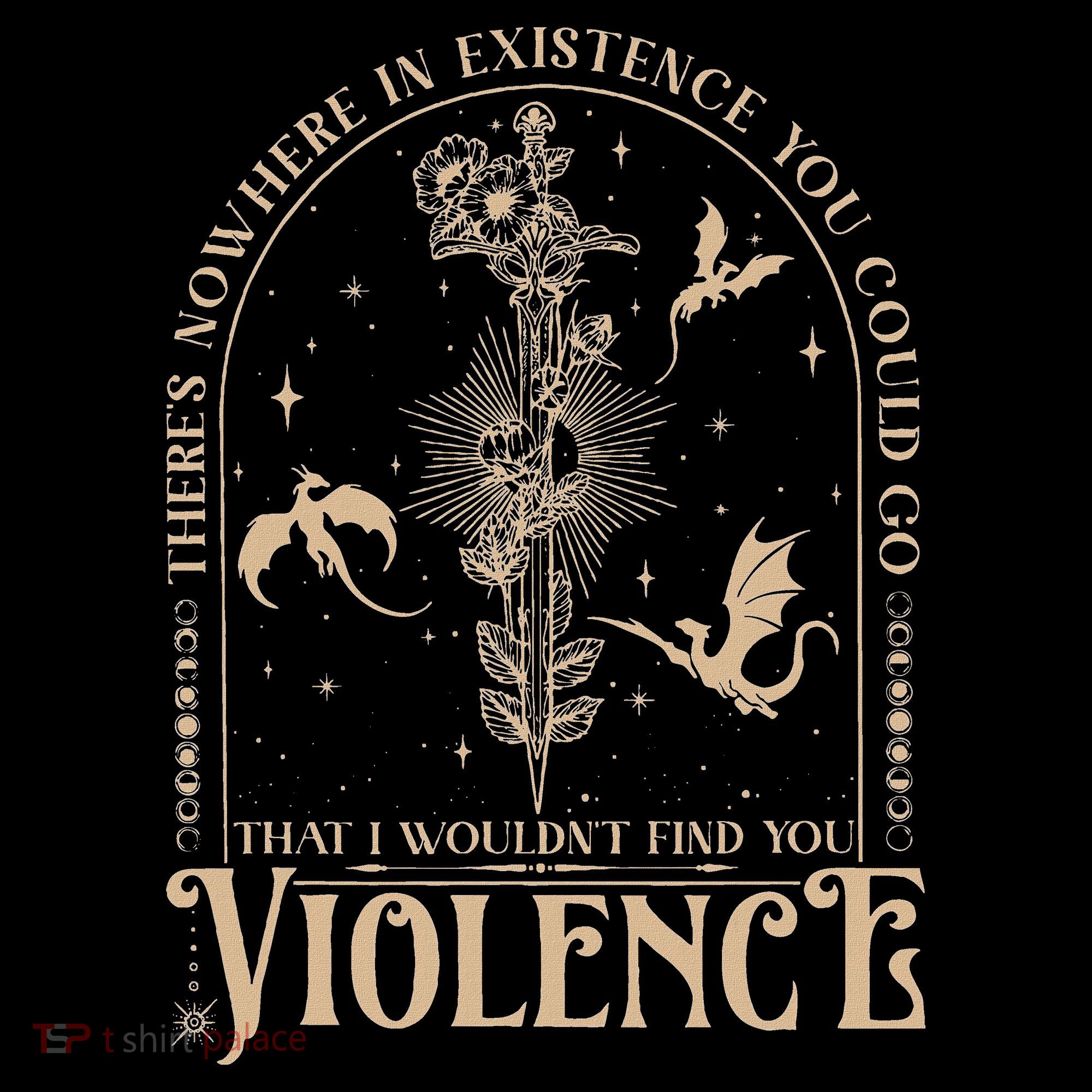 Nowhere In Existence Violence Retro Fantasy Book Dragon Women's Hoodie