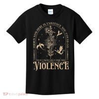 Nowhere In Existence Violence Retro Fantasy Book Dragon Kids T-Shirt thumb 0