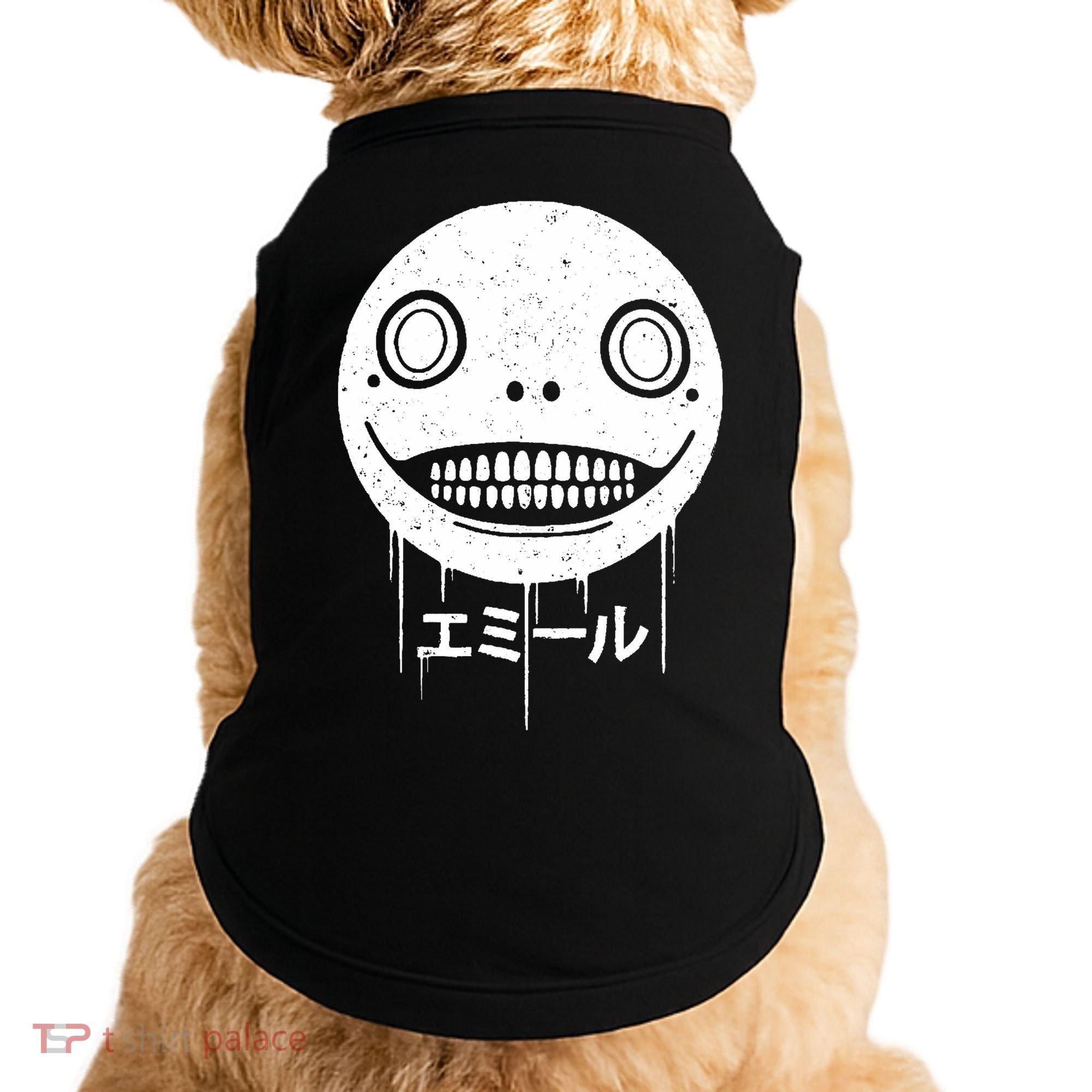 Nier Creepy Face Doggie Tank