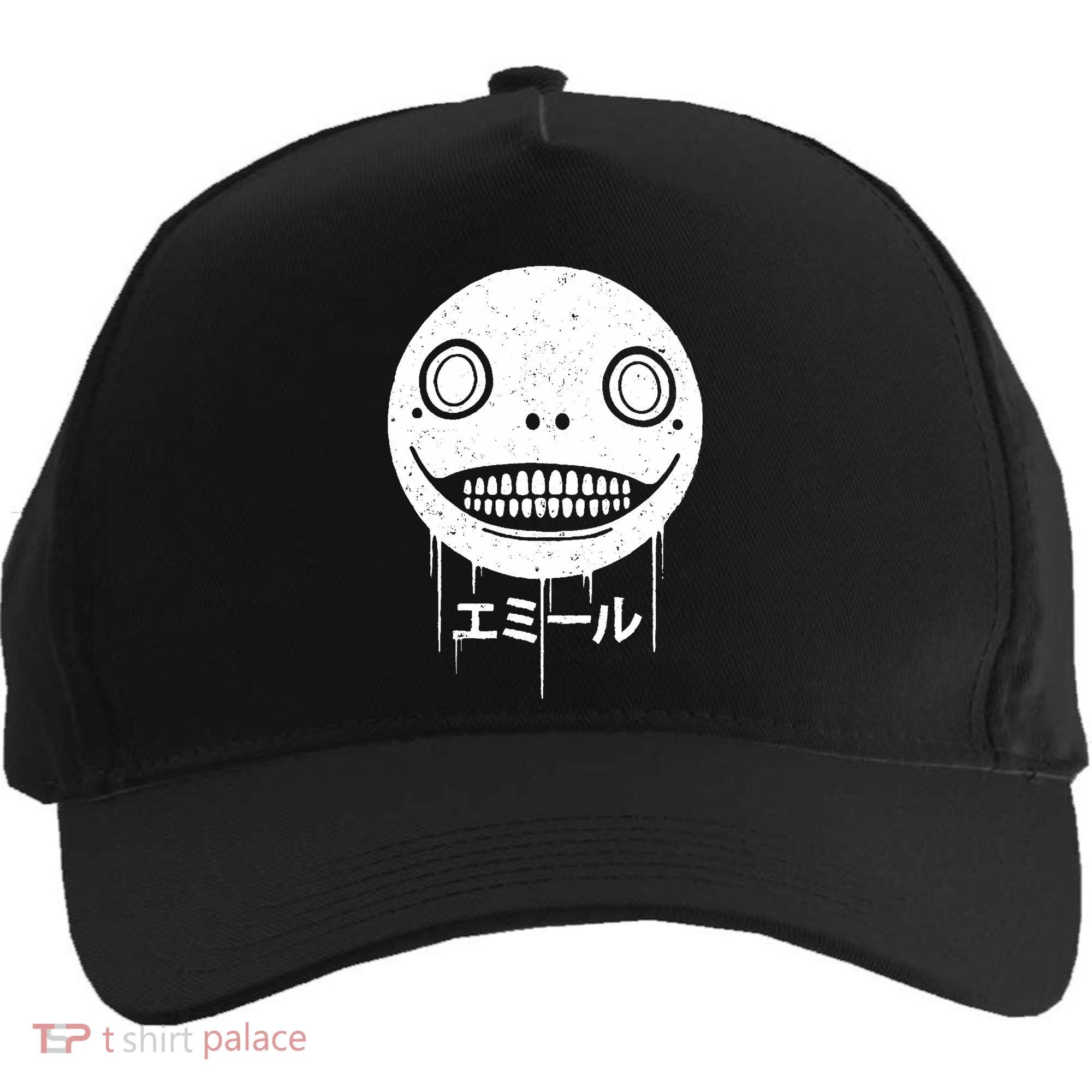 Nier Creepy Face Five-Panel Snapback Cap