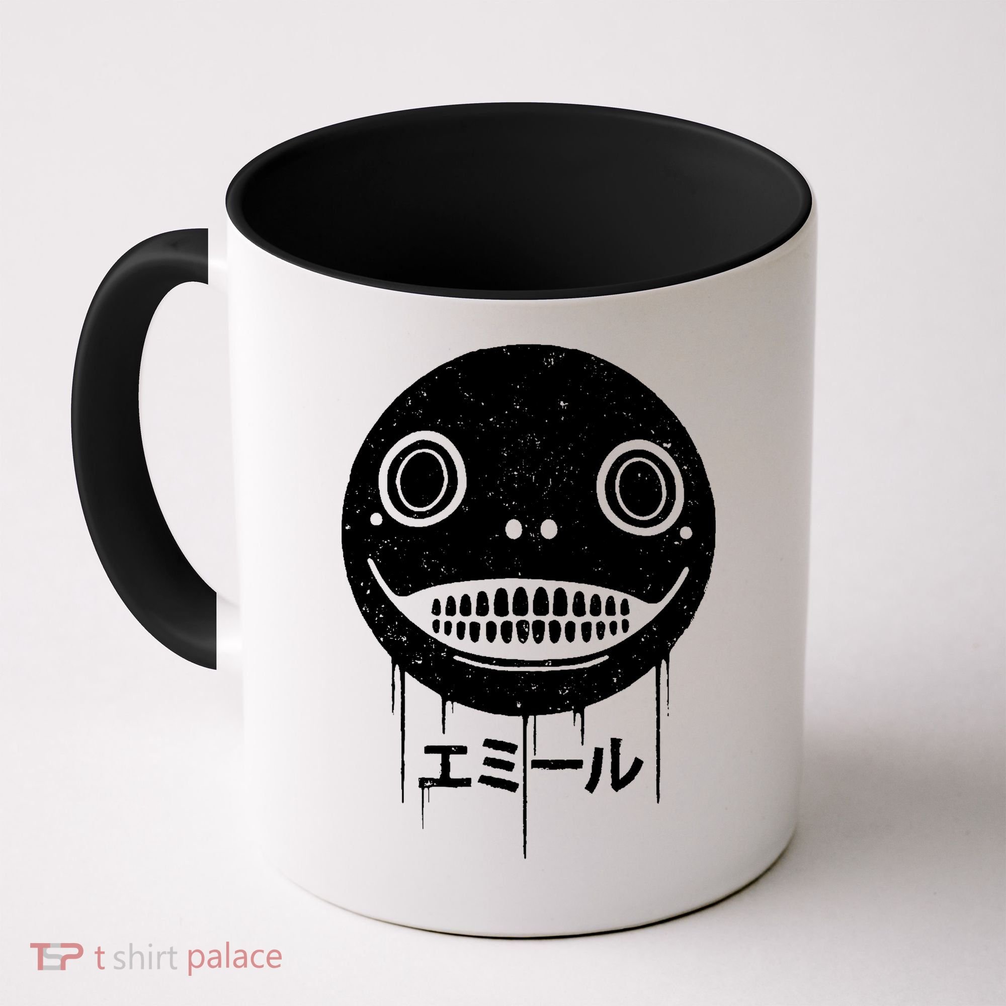 Nier Creepy Face Coffee Mug