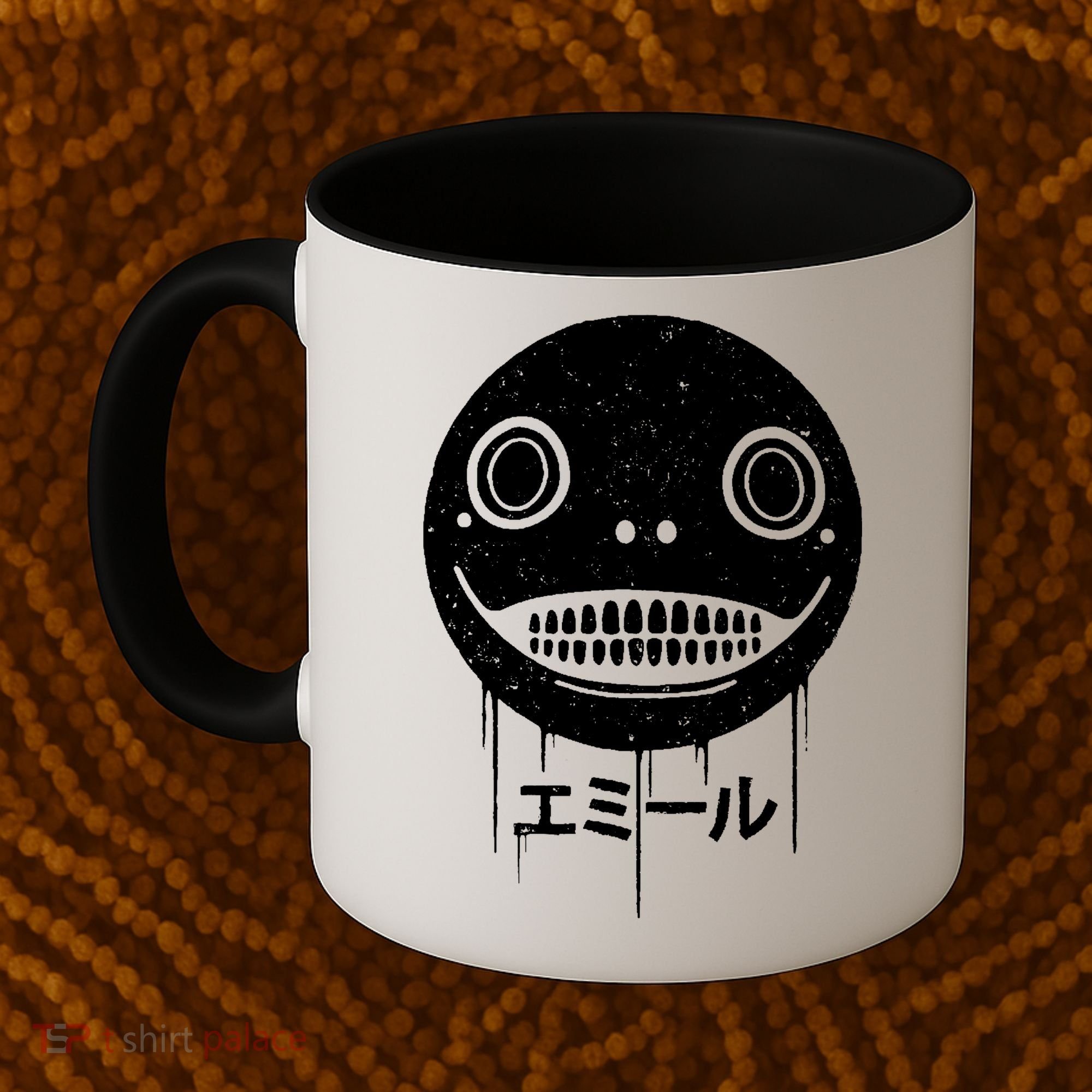 Nier Creepy Face Coffee Mug