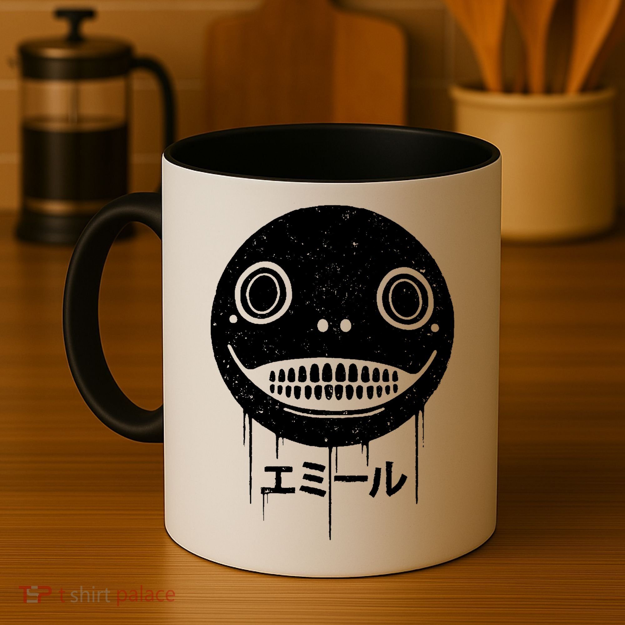 Nier Creepy Face Coffee Mug