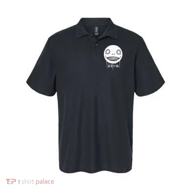Nier Creepy Face Polo