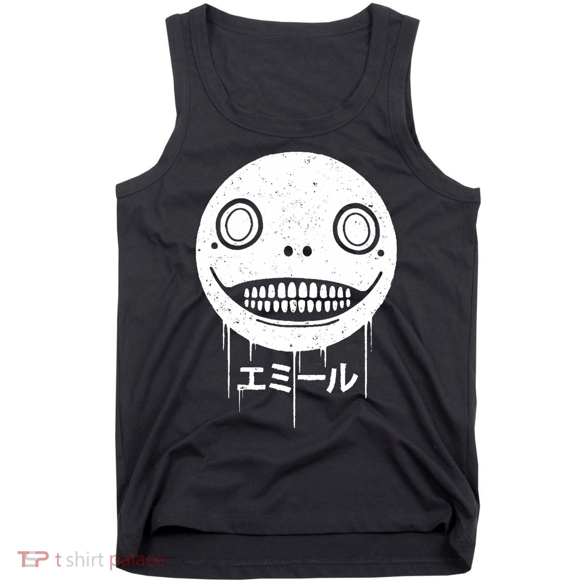 Nier Creepy Face Tank Top