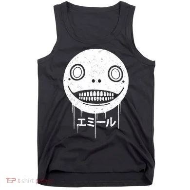 Nier Creepy Face Tank Top