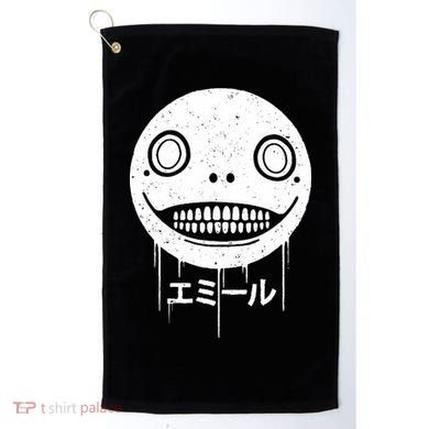 Nier Creepy Face Golf Towel