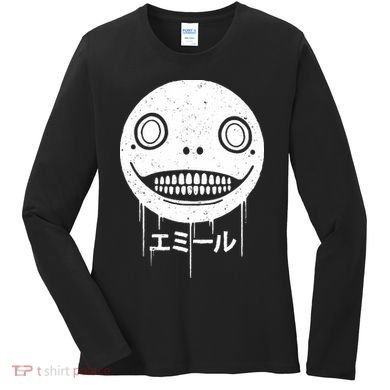 Nier Creepy Face Women's Long Sleeve Shirt