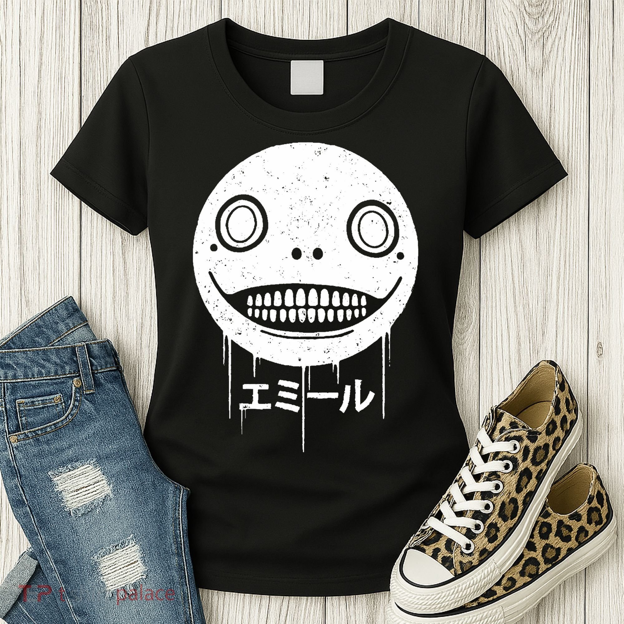 Nier Creepy Face Women's T-Shirt