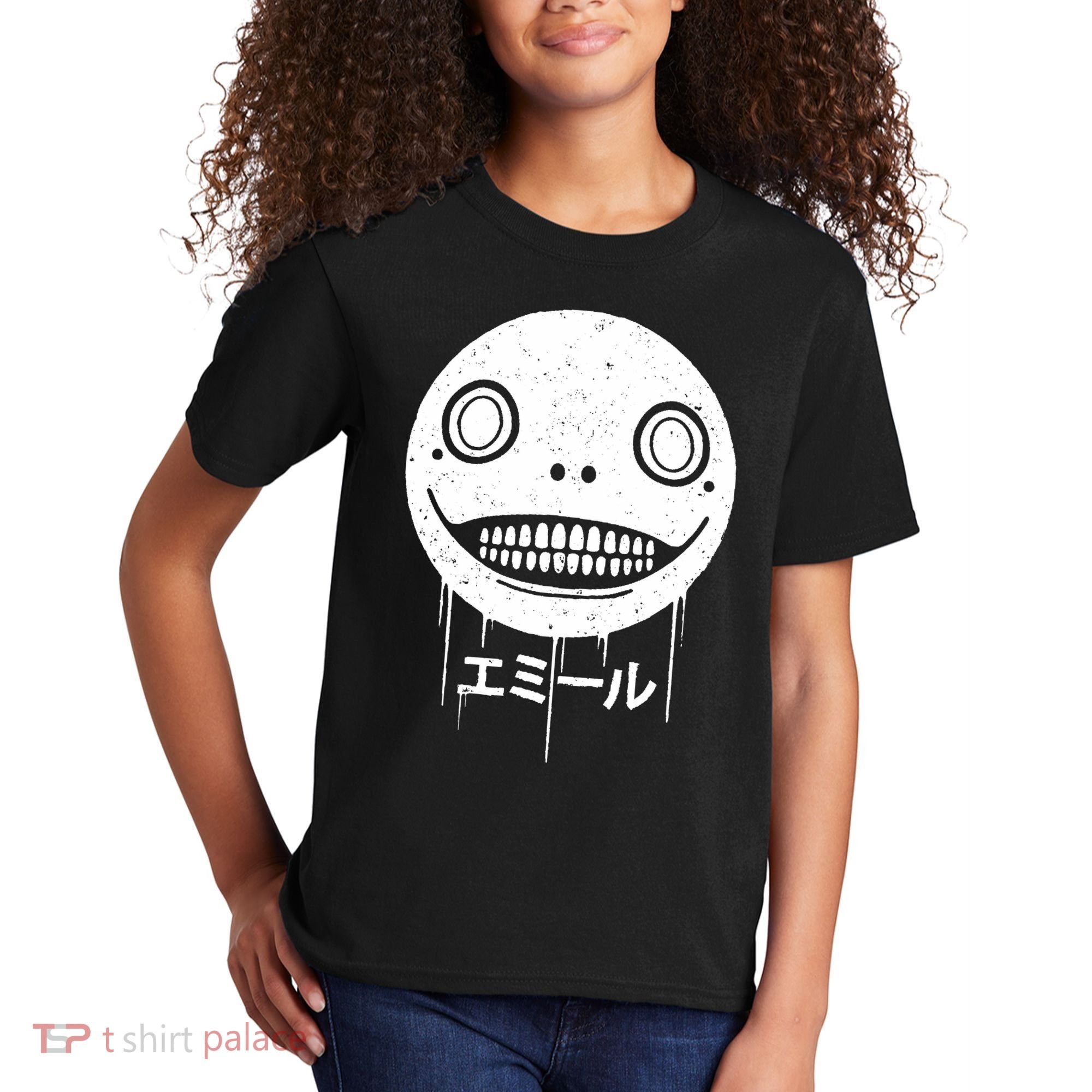 Nier Creepy Face Kids T-Shirt