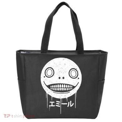 Nier Creepy Face Tote Bag
