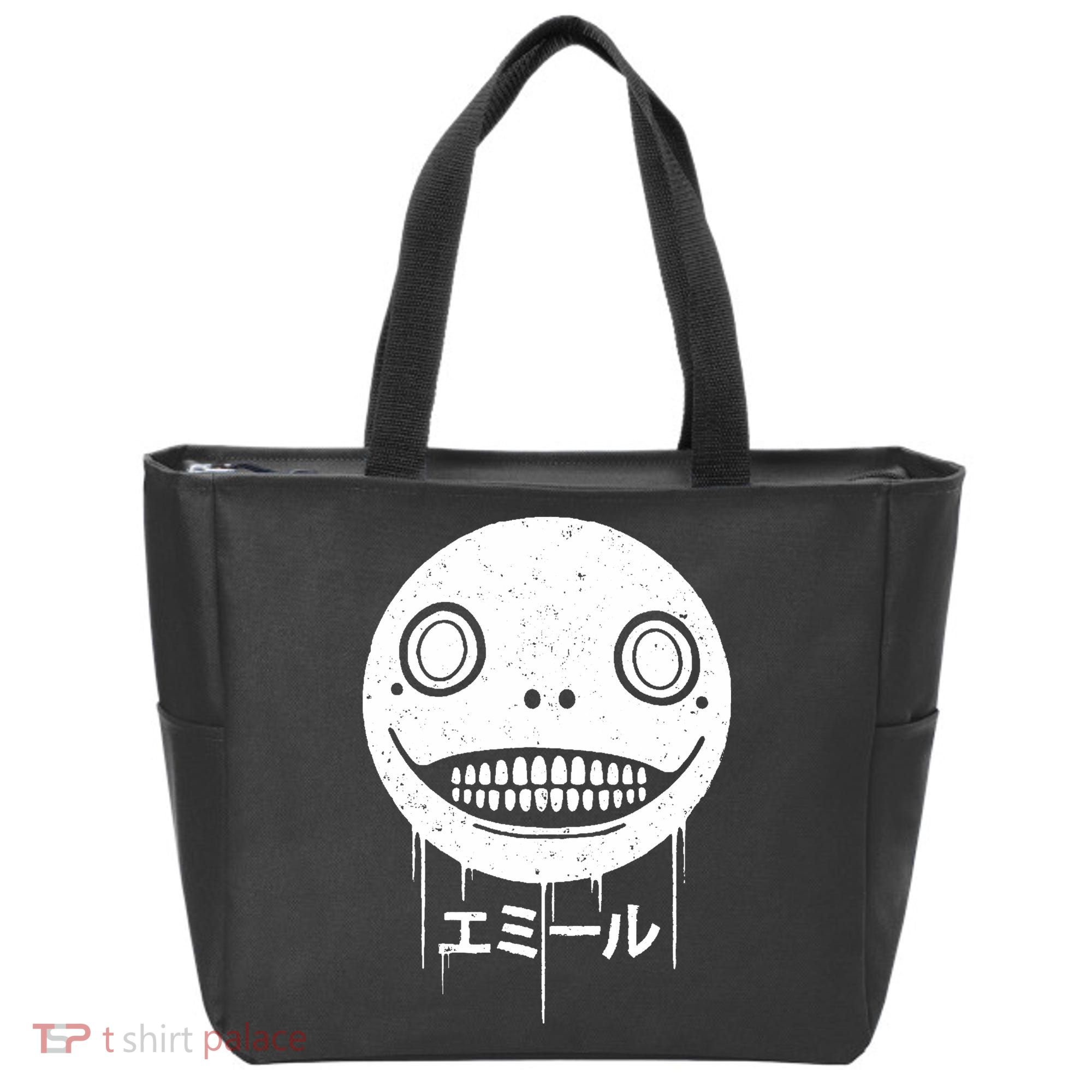 Nier Creepy Face Tote Bag