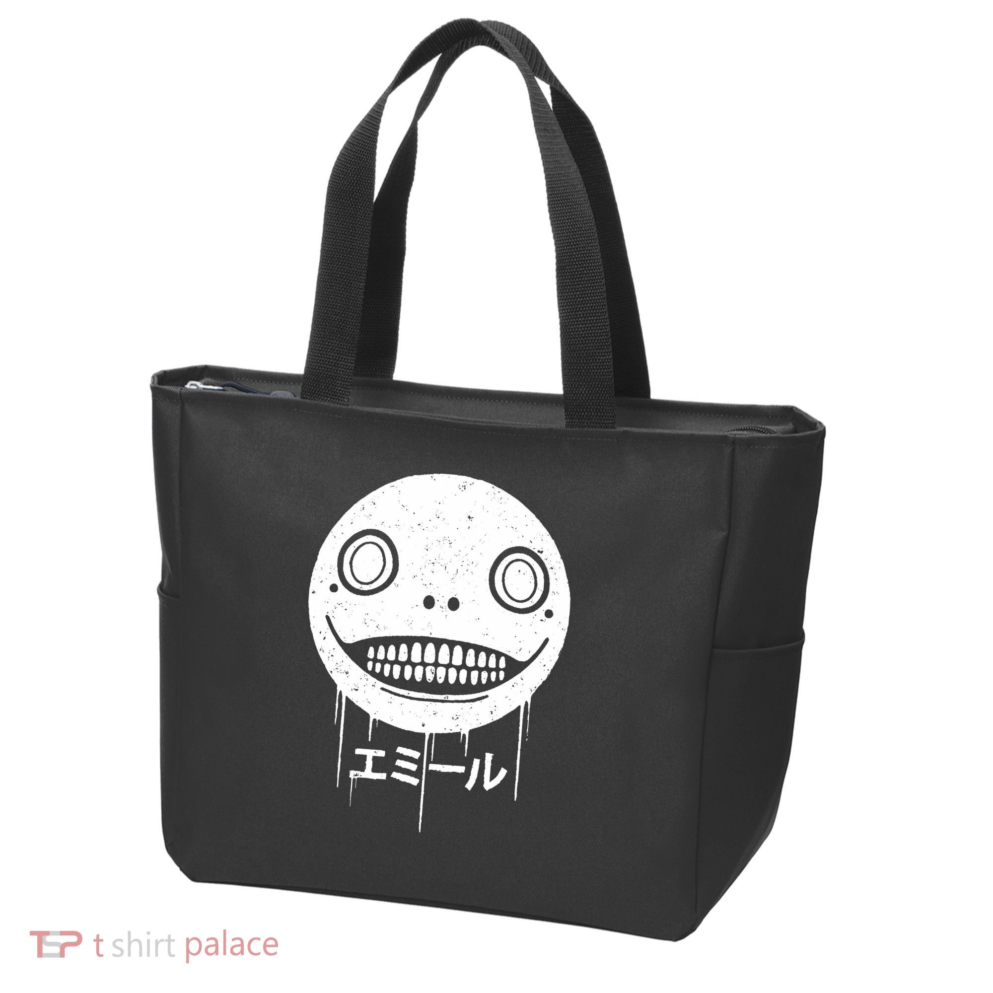 Nier Creepy Face Tote Bag