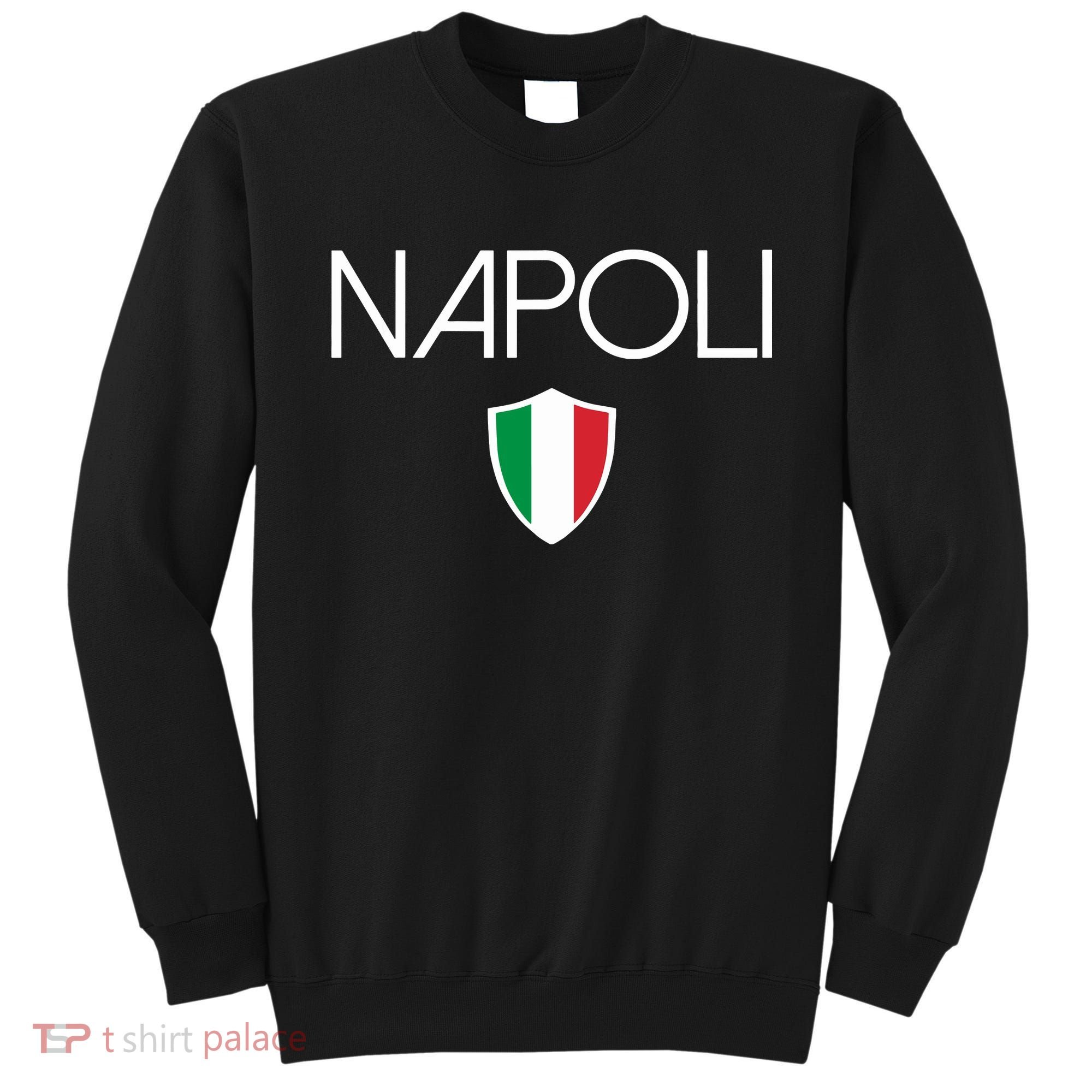 Napoli Italian Flag Naples Italy Soccer Souvenir Sweatshirt