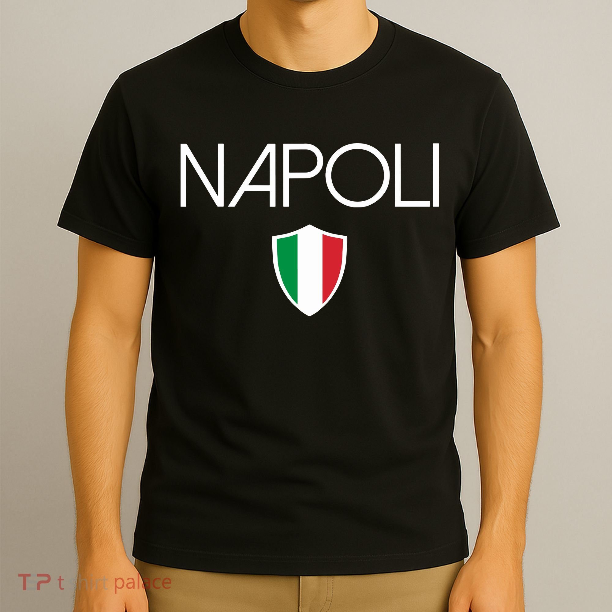 Napoli Italian Flag Naples Italy Soccer Souvenir T-Shirt