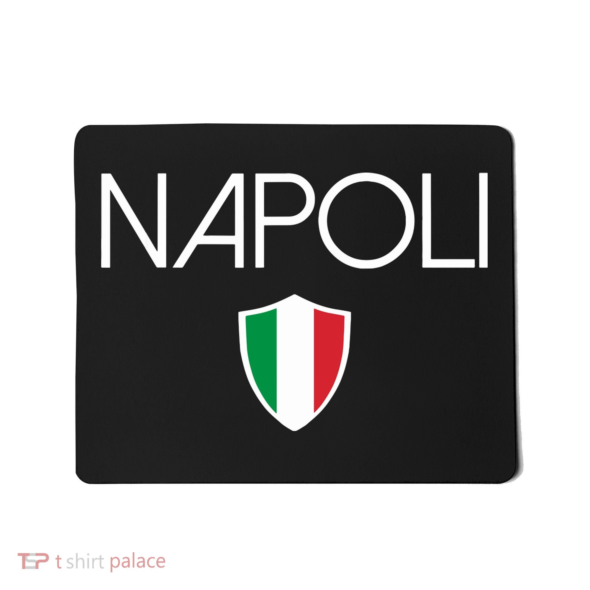 Napoli Italian Flag Naples Italy Soccer Souvenir Mousepad