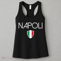 Napoli Italian Flag Naples Italy Soccer Souvenir Women's Tank Top thumb 3