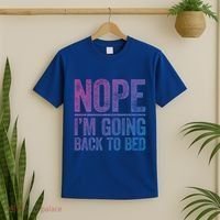 Nope IM Going Back To Bed Gift T-Shirt thumb 2