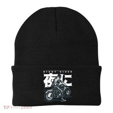 Night Rider Japanese Biker Beanie