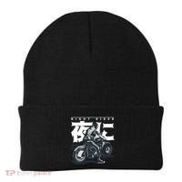 Night Rider Japanese Biker Beanie thumb 0