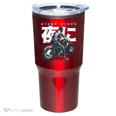 Night Rider Japanese Biker Tumbler