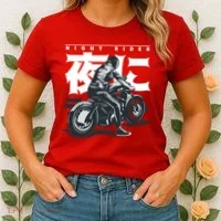 Night Rider Japanese Biker Women's T-Shirt thumb 2