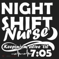 Night Shift Nurse Zone Performance Long-Sleeve T-Shirt thumb 2