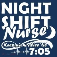 Night Shift Nurse Long Sleeve Shirt thumb 2