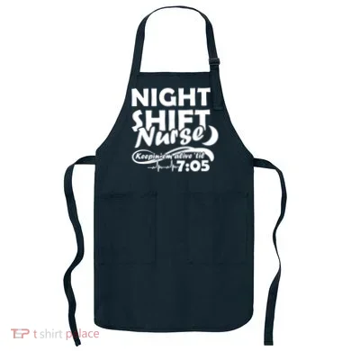Night Shift Nurse Apron